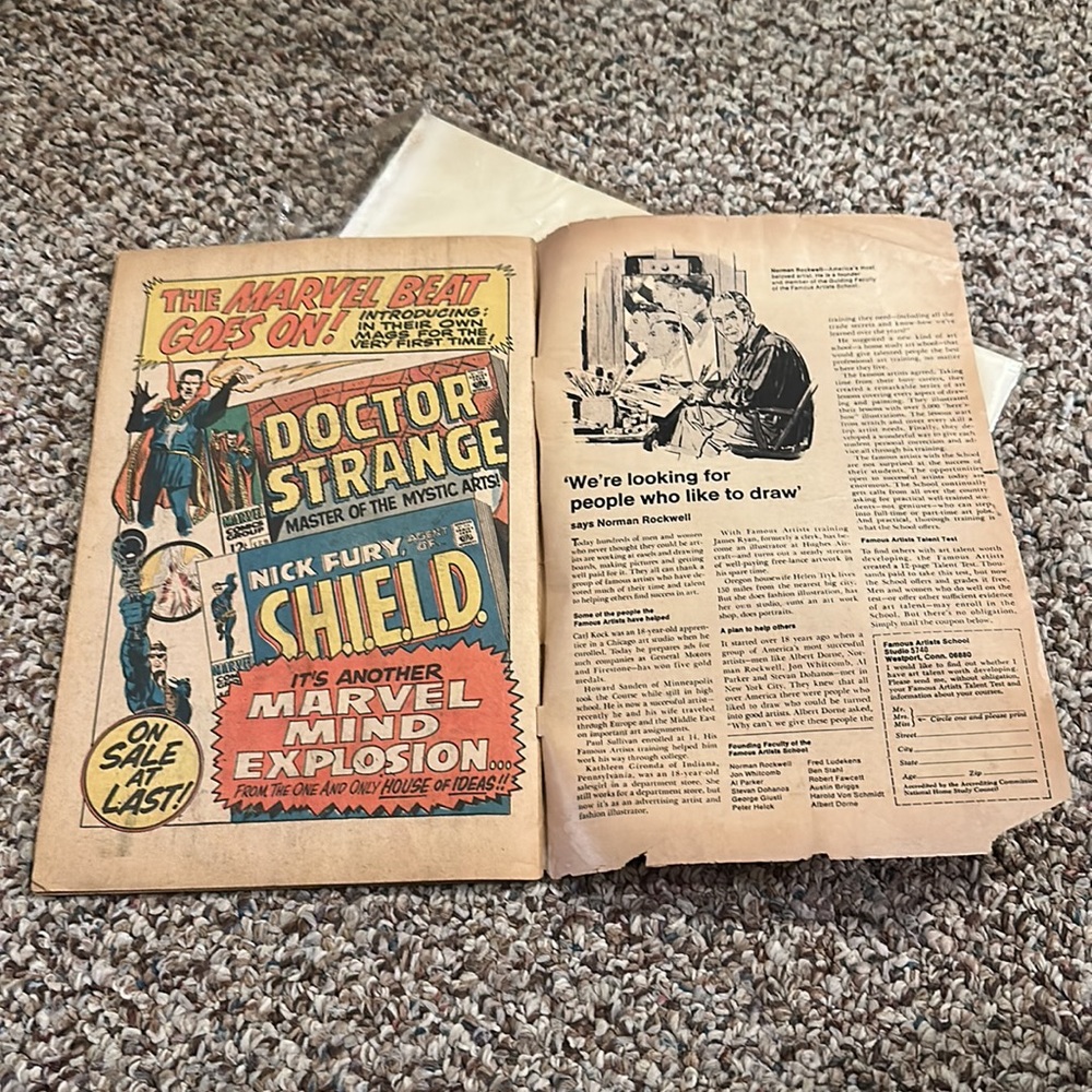 Vintage 1968 THE INVINCIBLE IRON MAN #2 MARVEL 12 cent COMIC BOOK - Picture 6 of 14